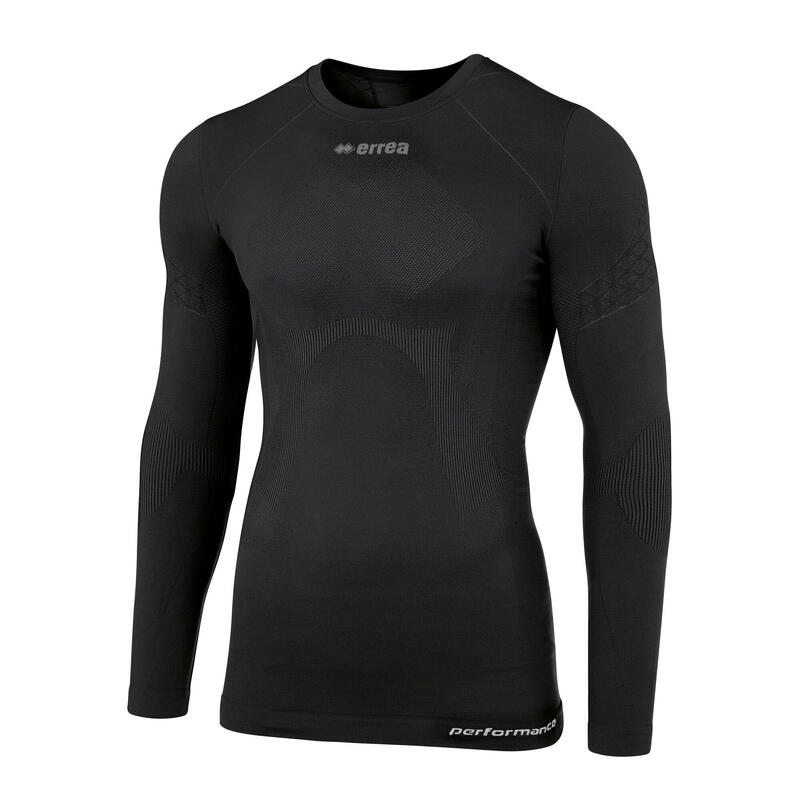 Maillot Thermique Errea Davor Ml Jr Noir Enfant