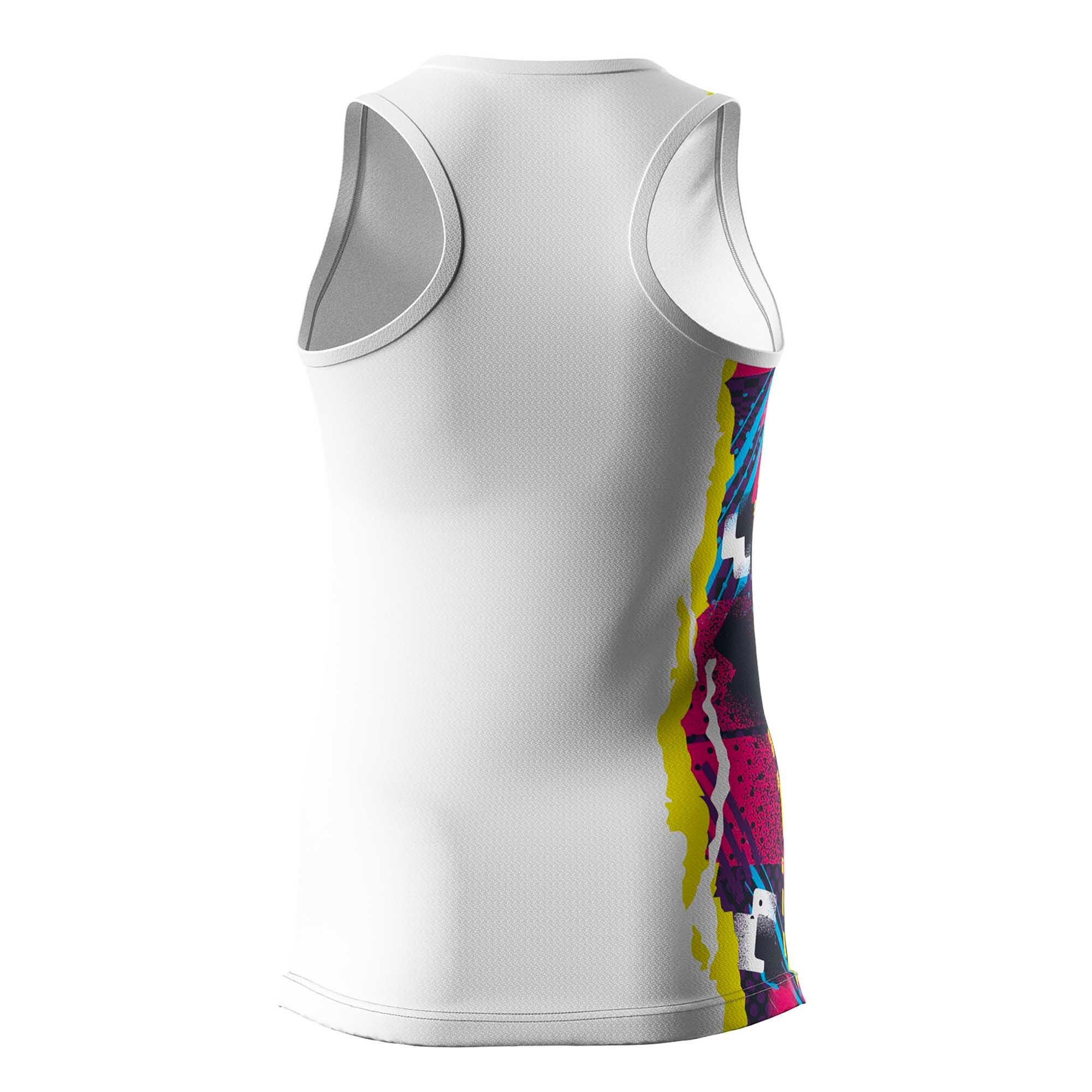 Debardeur Blanc Errea Pamela Padel Femme 3/4