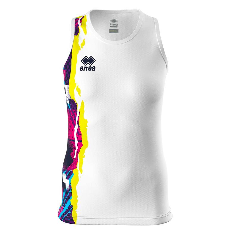 Camiseta De Tirantes Blanca Errea Pamela Padel Mujer