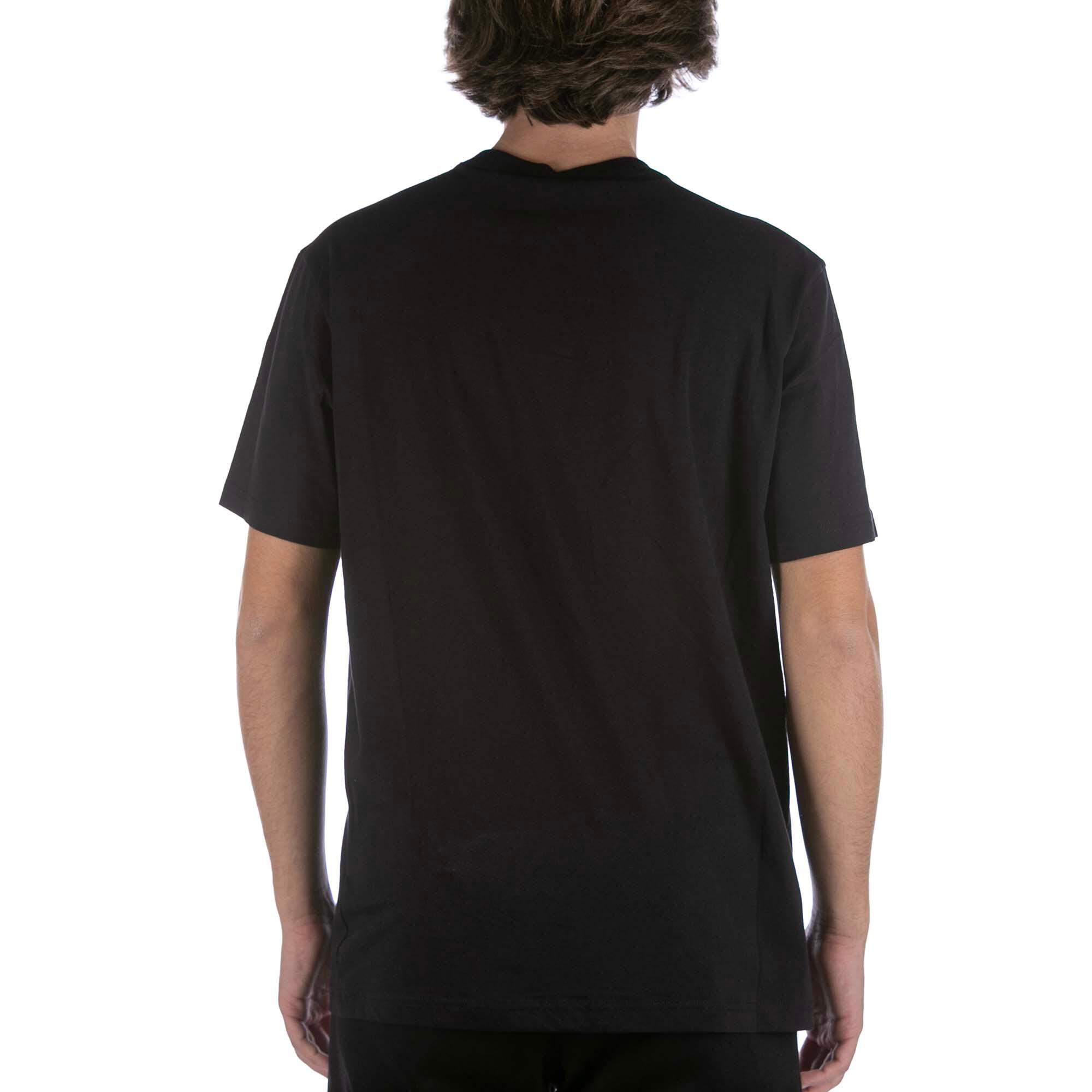 Camiseta De Cuello Redondo Champion Camiseta Negra Adulto 3/4