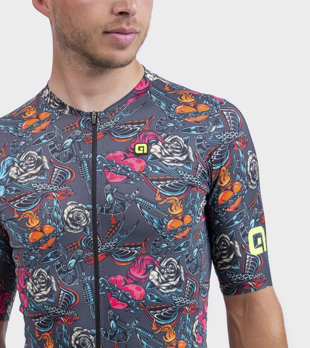 Ale Maillot Manches Courtes PRR Tattoo 5/7
