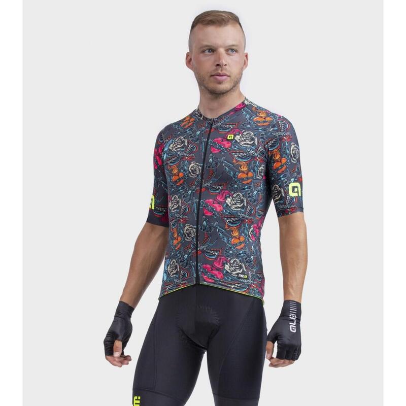 Koszulka rowerowa męska Alé Cycling PR-R Tattoo