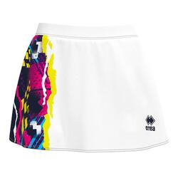 Mini Jupe Errea Perla En Blanc Femme