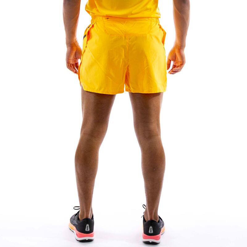 Short Puma Run Split Giallo Adulto