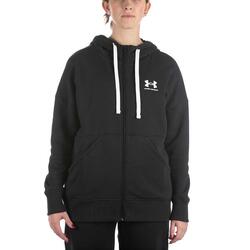 Under Armour Rival Fleece Fz Sweat-Shirt Noir Femme