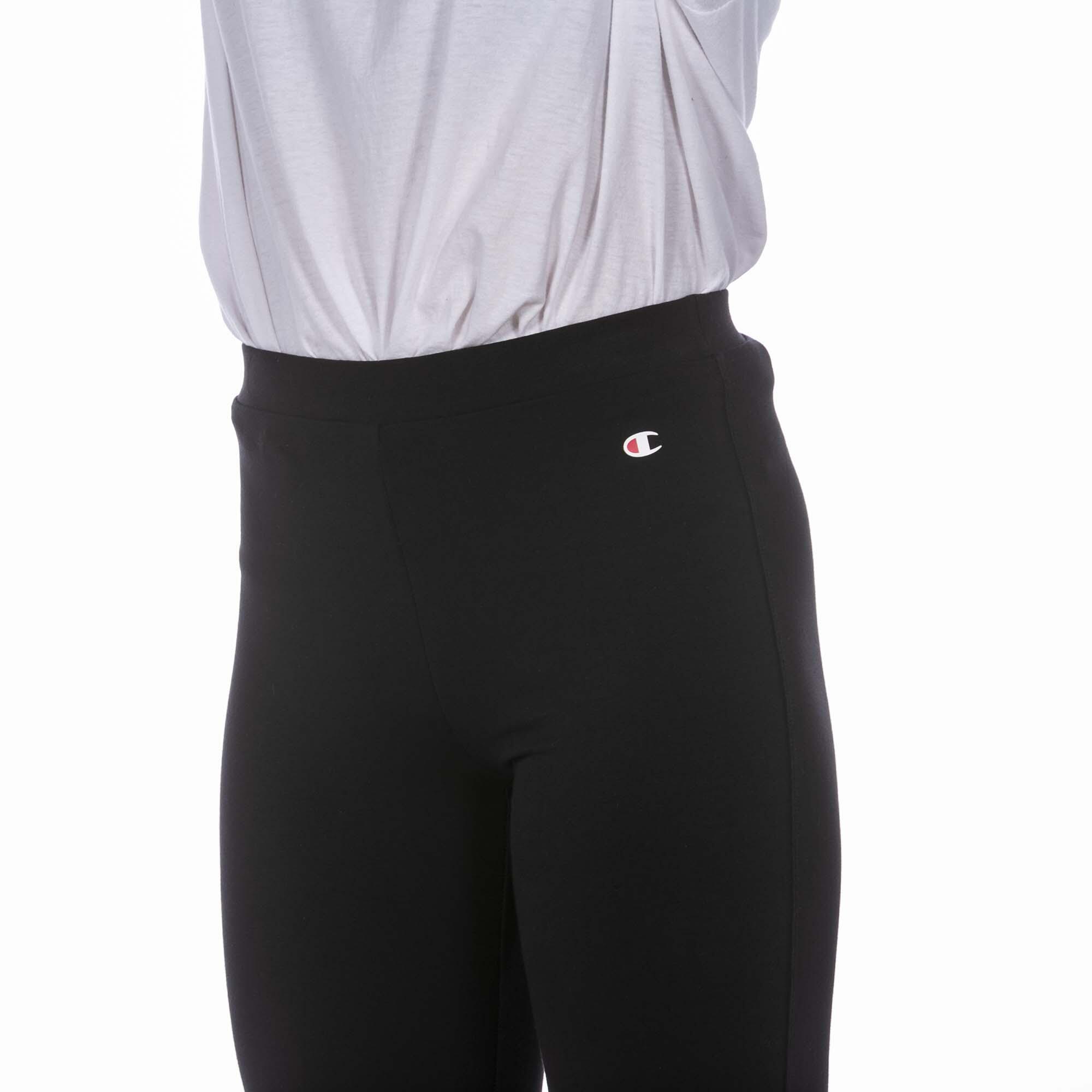 Leggings Champion Nero Donna 4/4