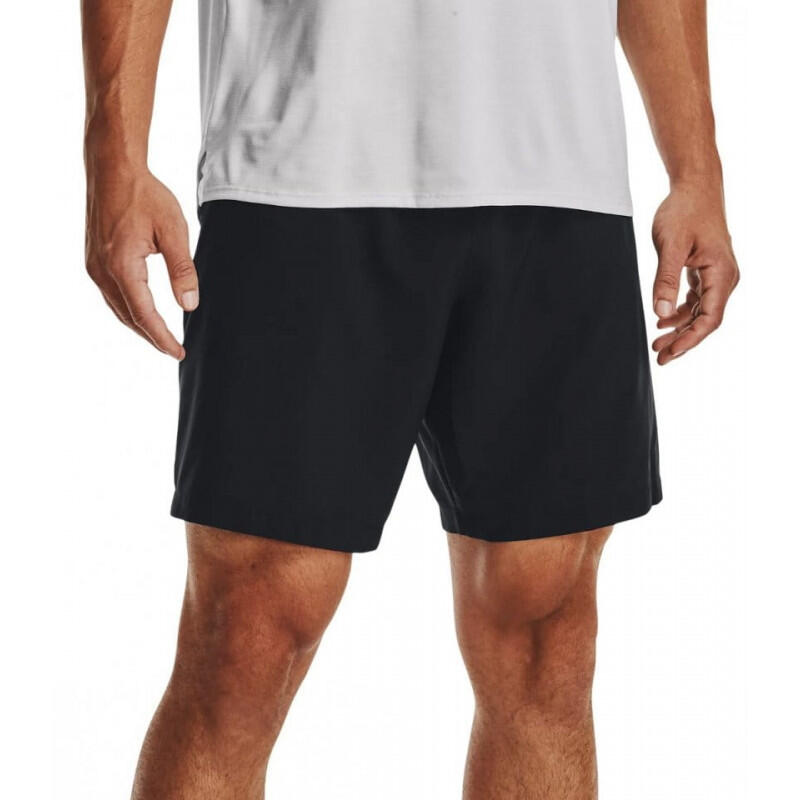 UNDER ARMOUR Under Armour Ua Pantalones Negros Con Gráfico Tejido Adulto