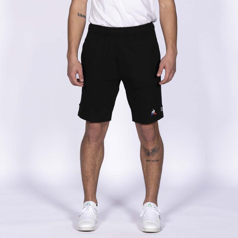 Short Le Coq Sportif Ess Regular N°2 Noir Adulte