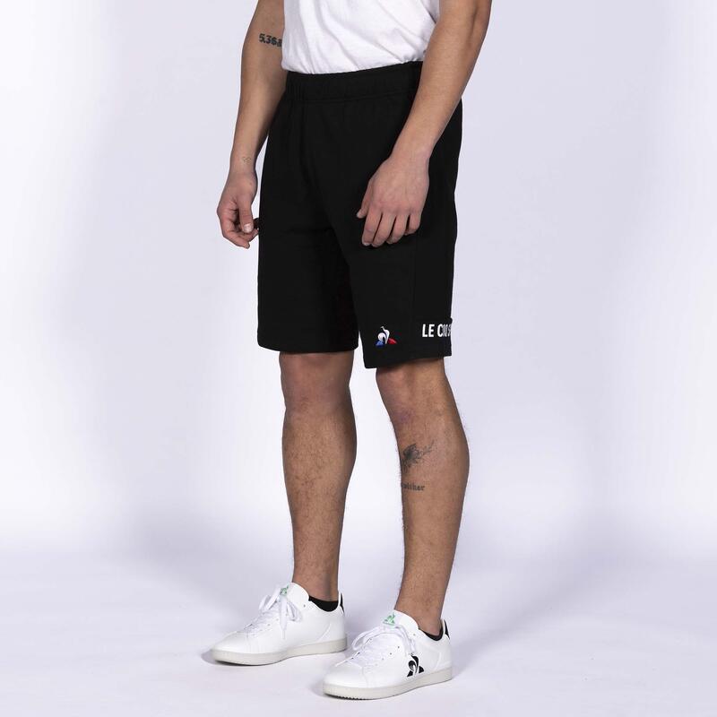 Short Le Coq Sportif Ess Regular N°2 Zwart Volwassen