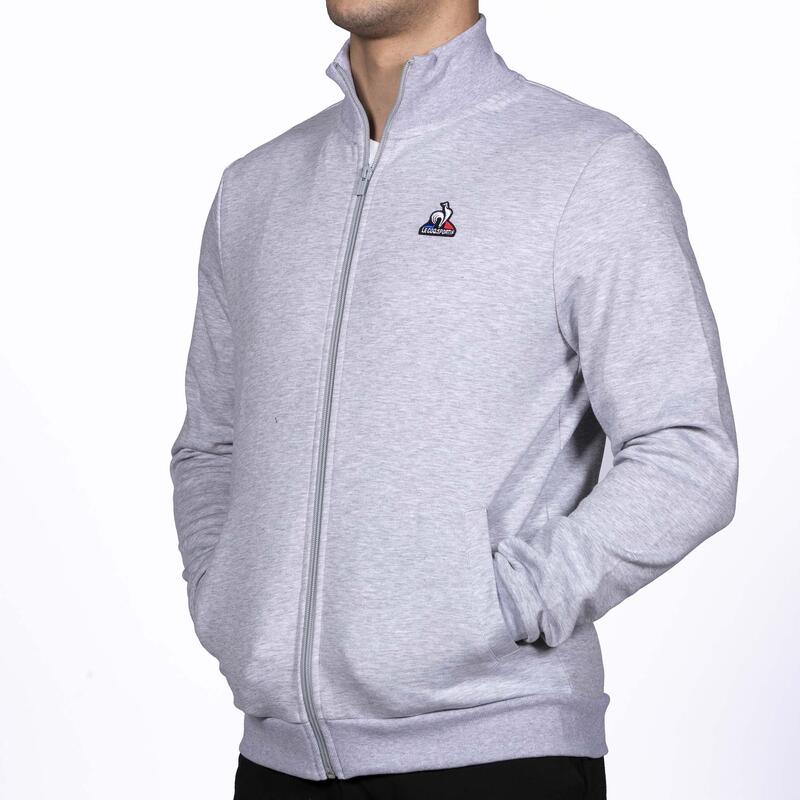 Le Coq Sportif Saison 2 Hoody N°1 Mr Grijs Sweatshirt Volwassenen