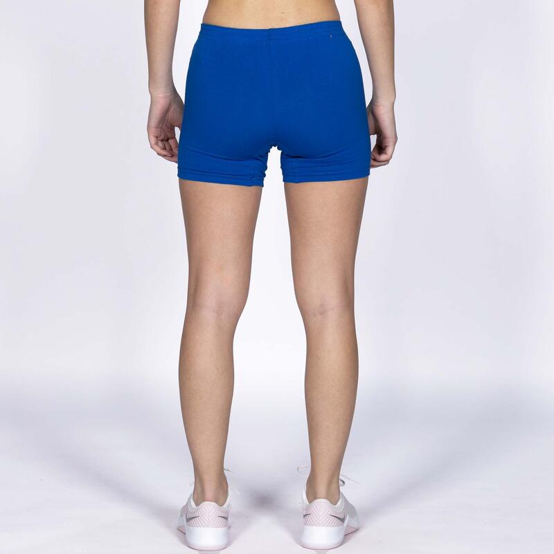 Pantalon Court Errea Volleyball Ad Bleu Royal Femme