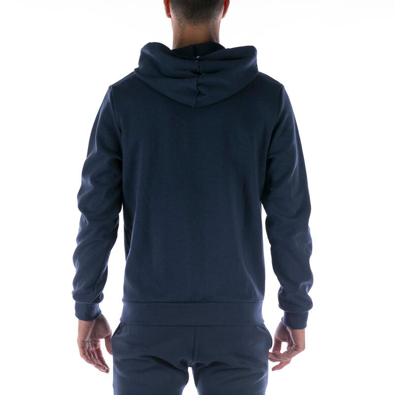 Le Coq Sportif Ess Fz Hoody N°3 M Blauw Sweatshirt Volwassenen