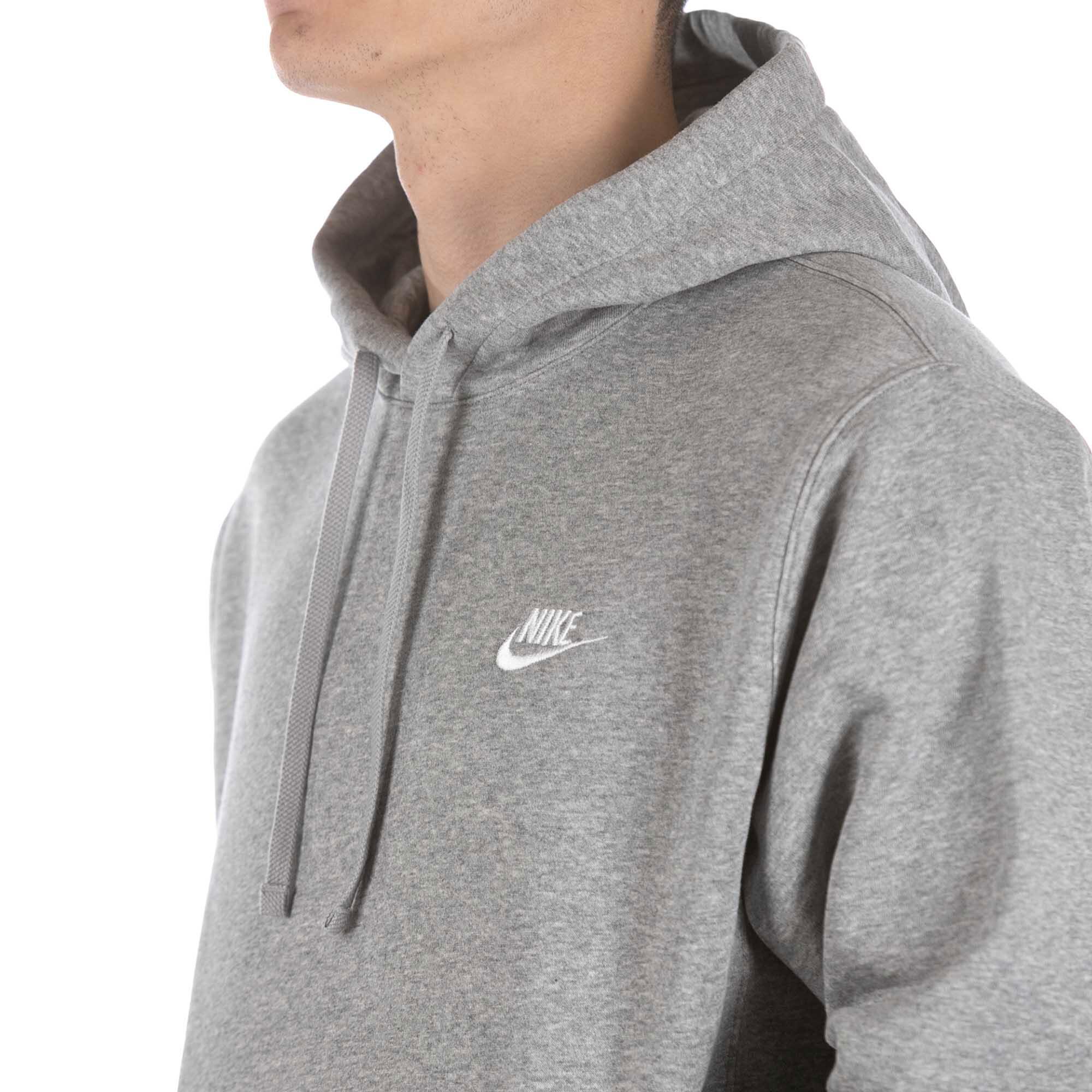 Nike Sweat-Shirt Nike Club Fleece Gris Adulte 5/5