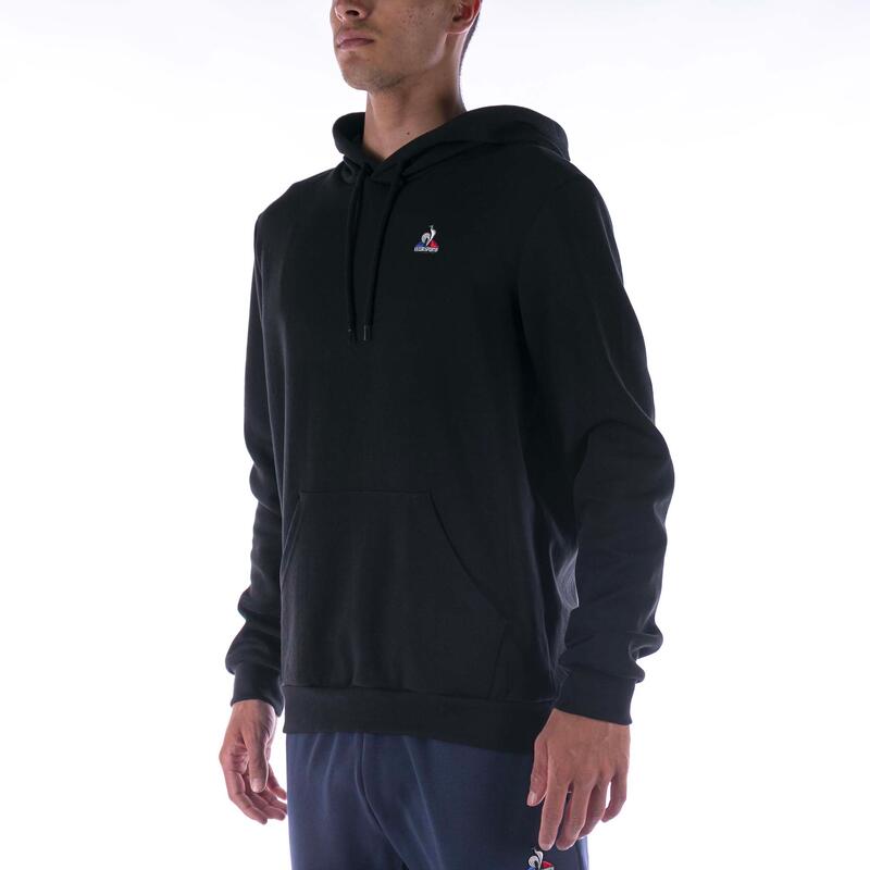 Sudadera Le Coq Sportif Ess Hoody N°1 M Negro Adulto