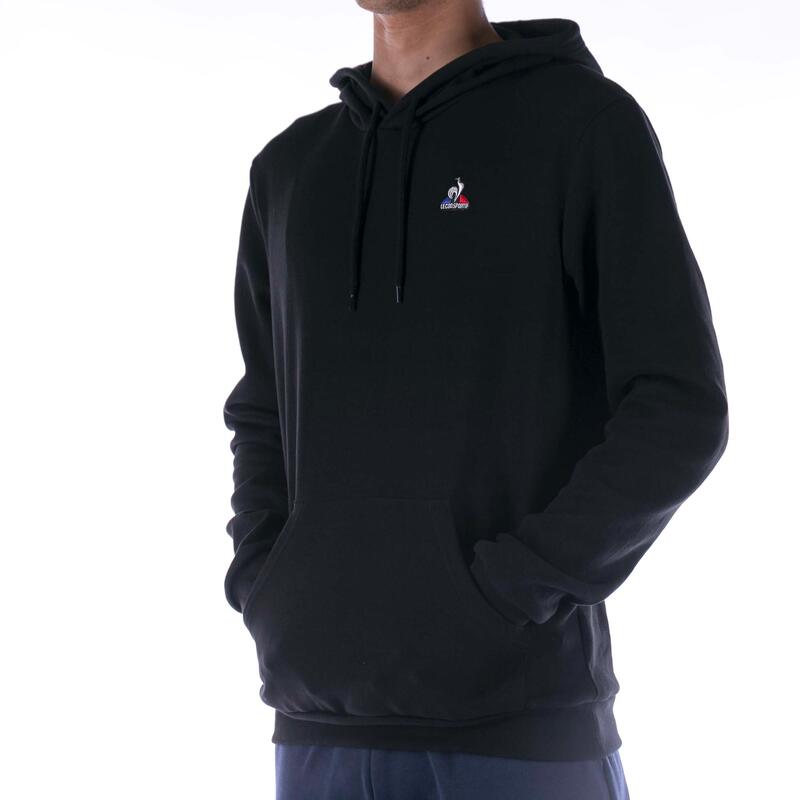 Sudadera Le Coq Sportif Ess Hoody N°1 M Negro Adulto