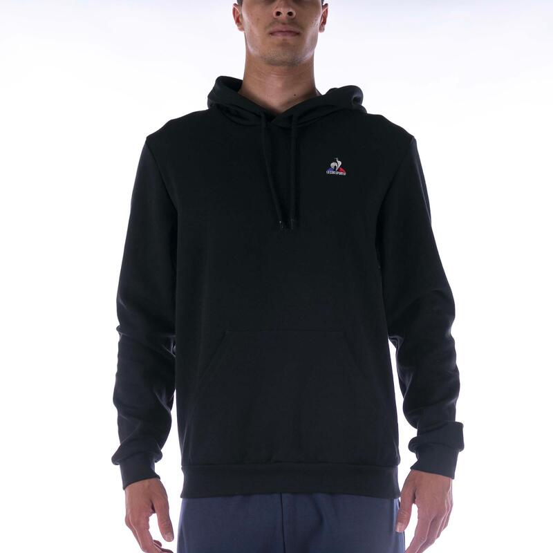 Sudadera Le Coq Sportif Ess Hoody N°1 M Negro Adulto