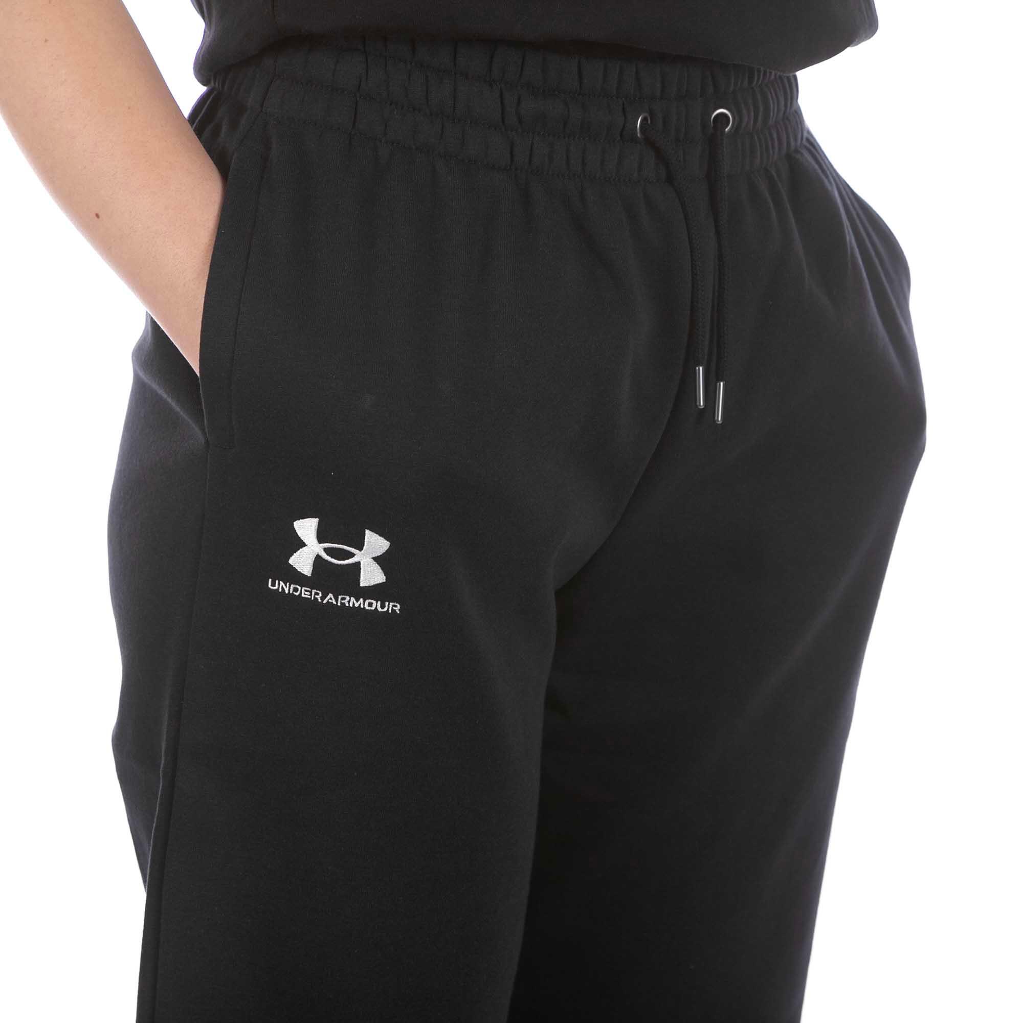 Under Armour Essential Fleece Pantalon Noir Femme 4/5
