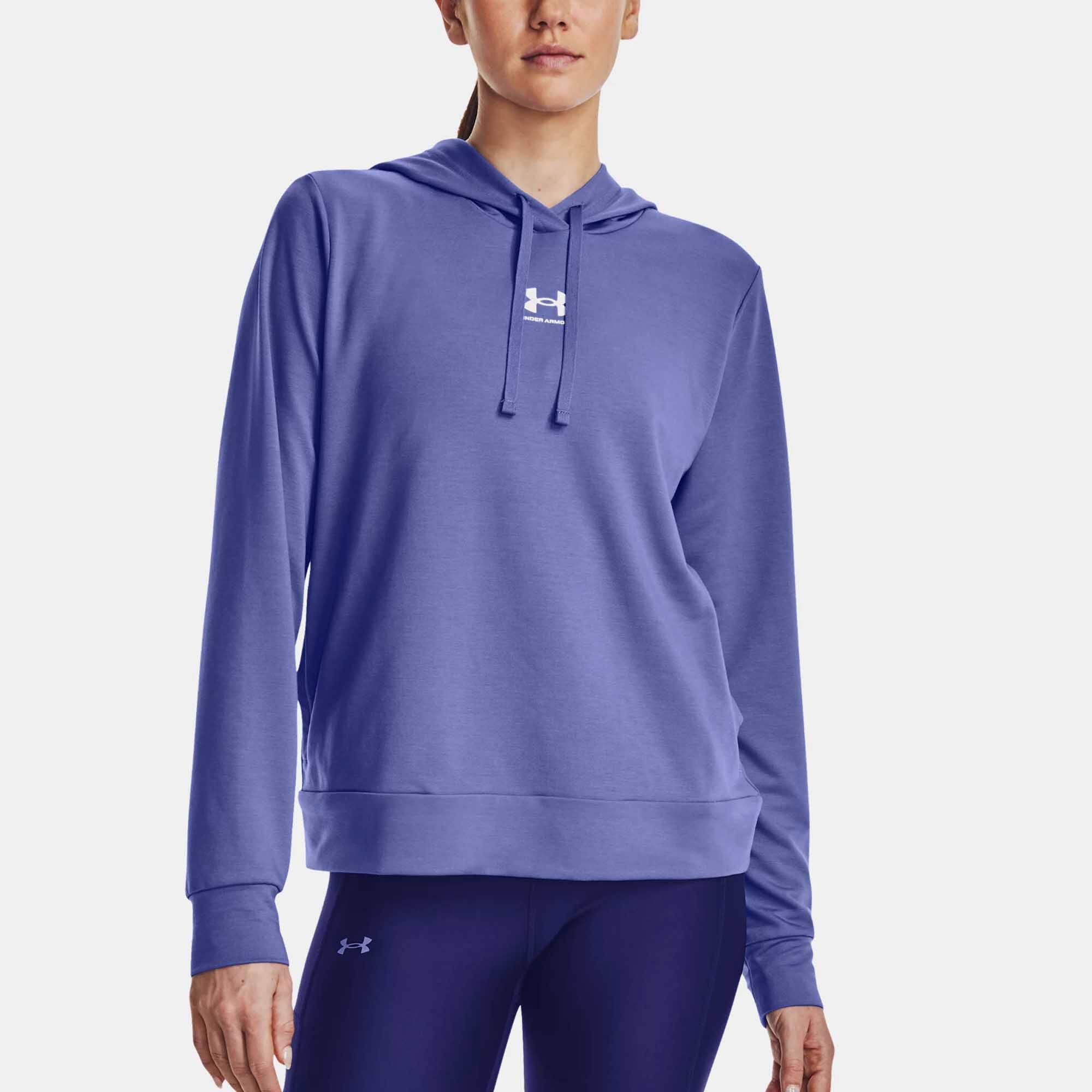 Under Armour Damen Kapuzenpullover Rival Terry Hoodie 1369855 3/5