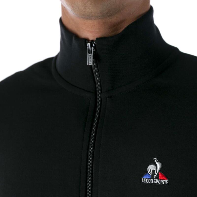 Sudadera Le Coq Sportif Ess Fz Sweat N°3 M Negro Adulto