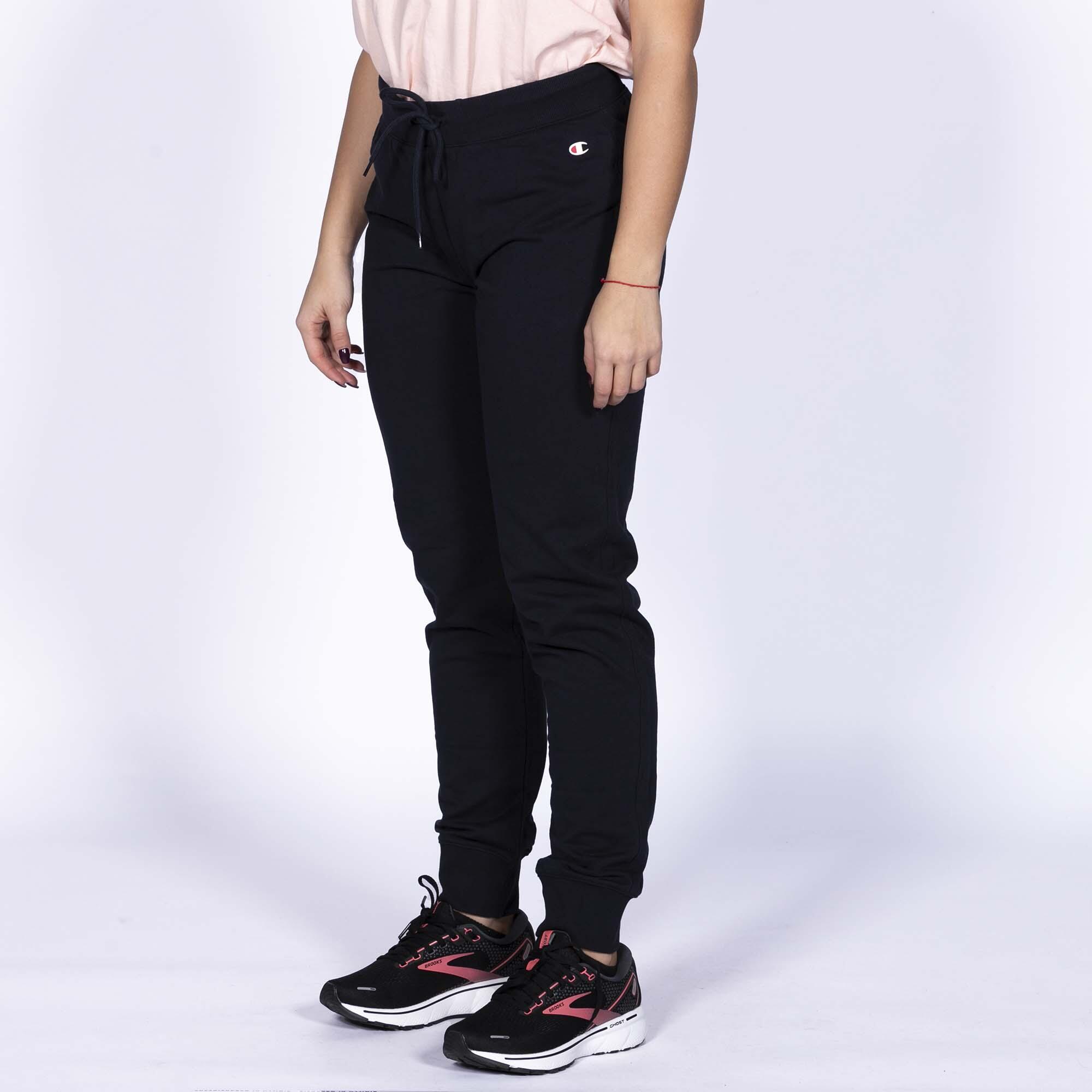 Pantalones Champion Rib Puff Azules Mujer 2/4
