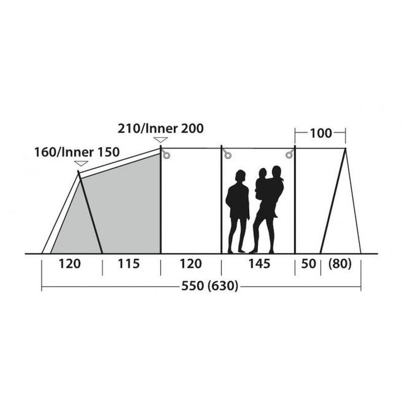 Tente de camping Outwell Greenwood 5
