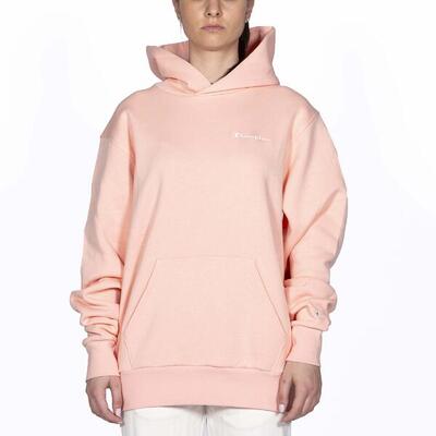 Roze champion sweatshirt met capuchon vrouwen