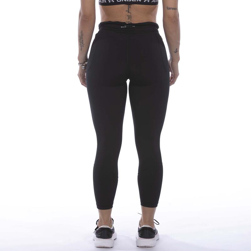 Legging Under Armour Meridian Rib Wb Enkelbeen Zwart Vrouwen