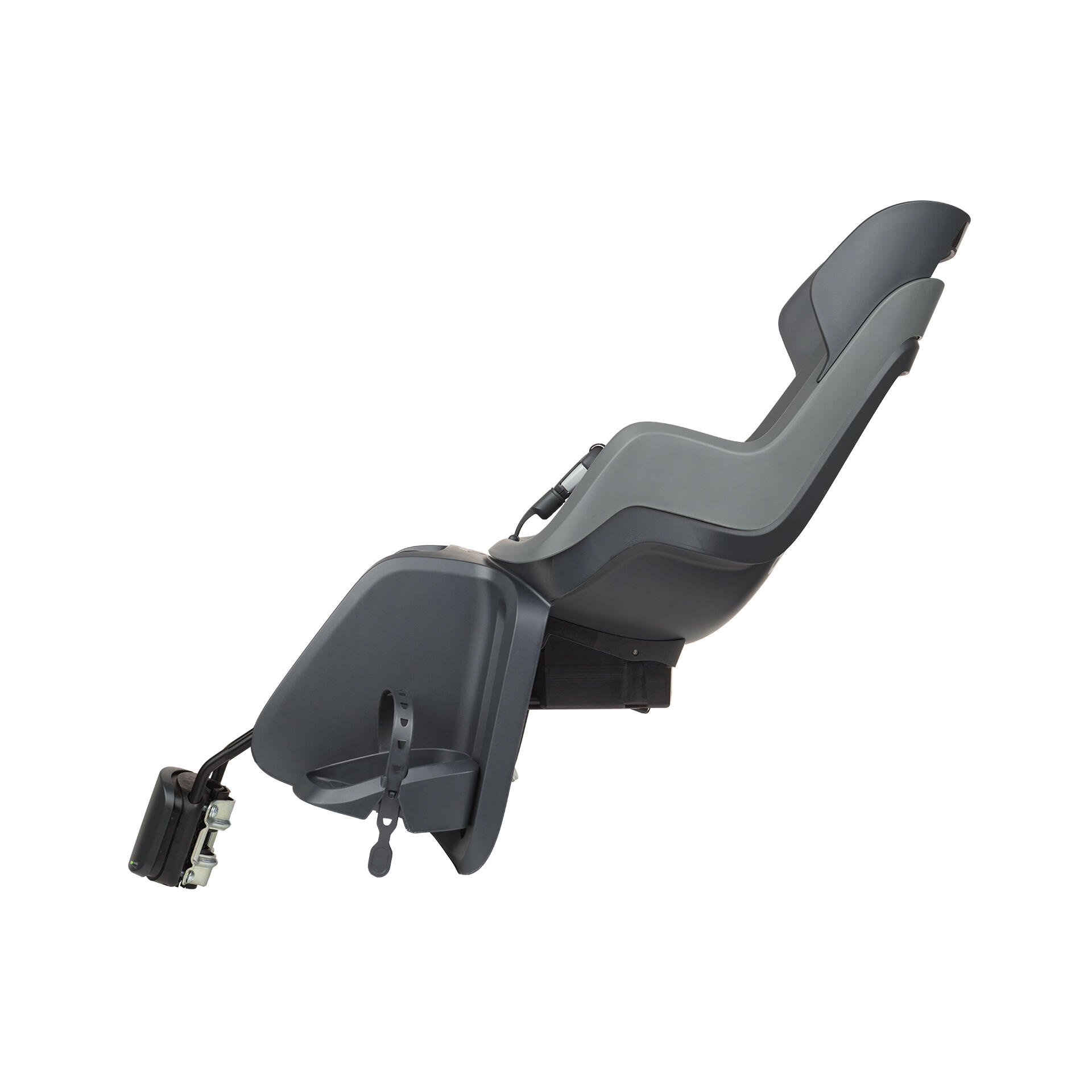 Silla Bicicleta reclinable Trasera Go Cuadro Gris Pastel Macárron 3/8