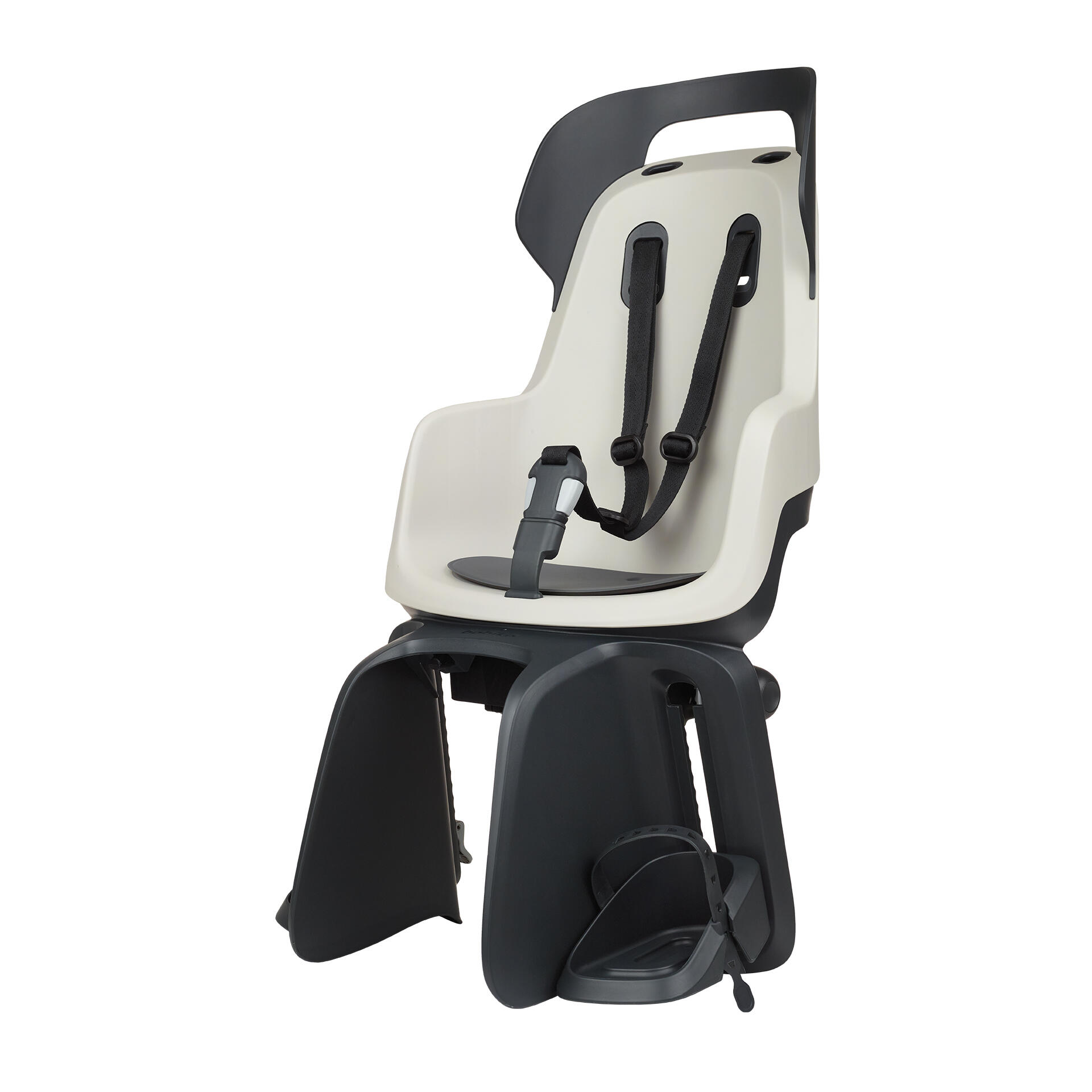 Bobike - Siège Vélo Arrière Inclinable Go Pour Porte-bagages Vanille Pastel - Siège Vélo Enfant - Blanc - Taille Unique - Decathlon
