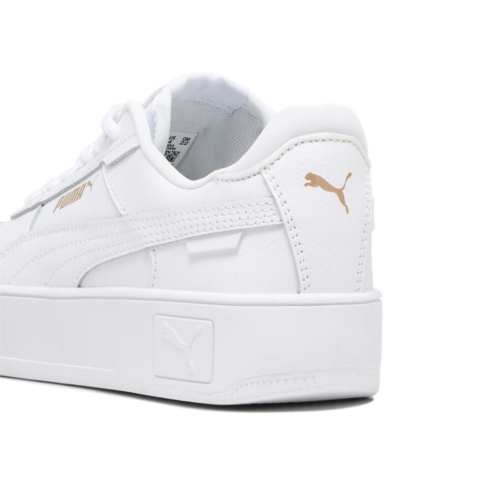 Młodzieżowe sneakersy Carina Street PUMA White Gold