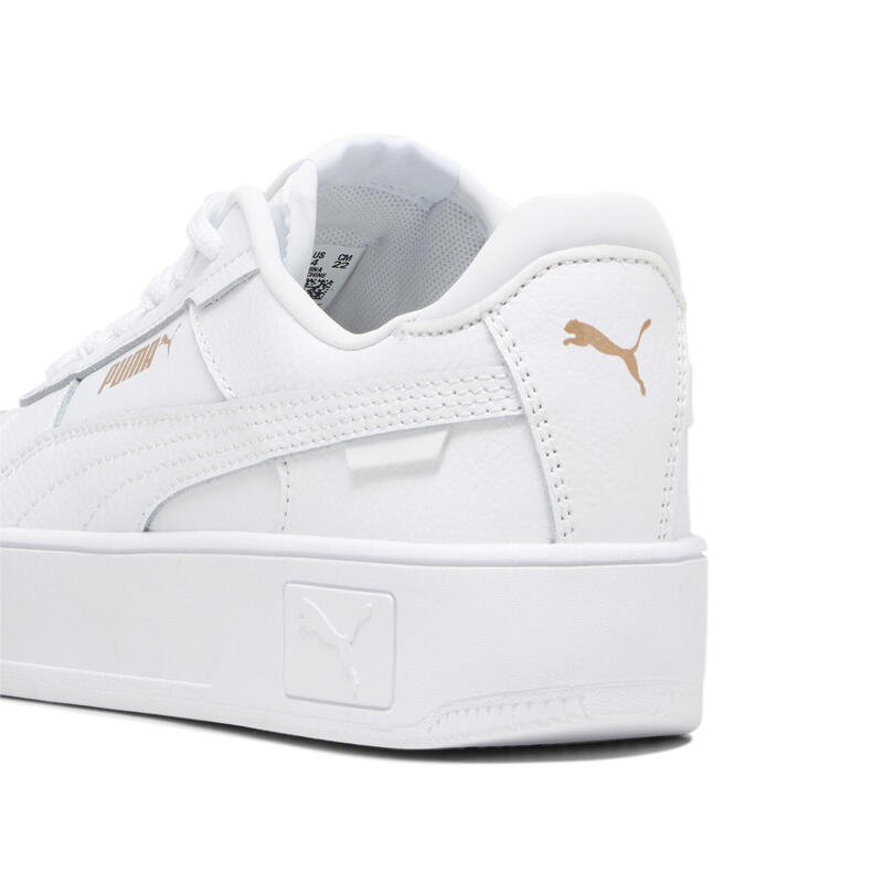 Baskets Carina Street Enfant et Adolescent PUMA White Gold