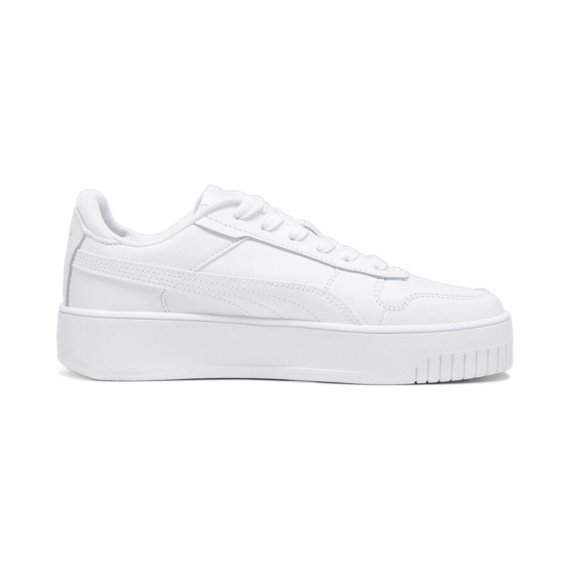 Baskets Carina Street Enfant et Adolescent PUMA White Gold