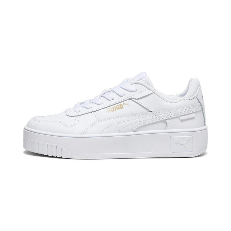 Baskets Carina Street Enfant et Adolescent PUMA White Gold