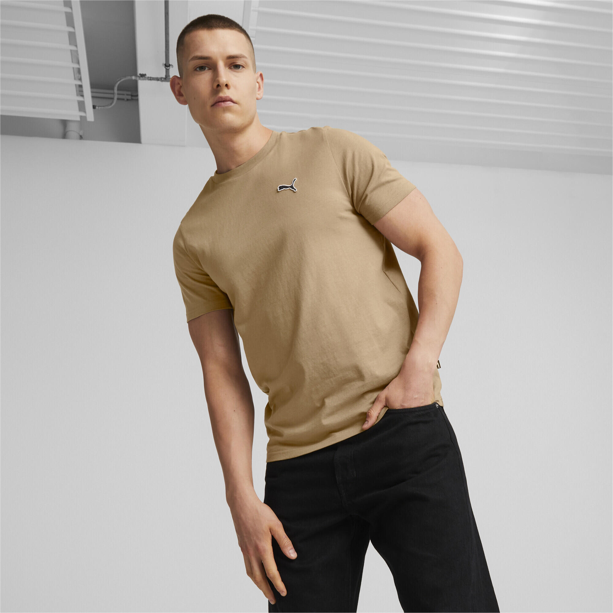 Camiseta Better Essentials Hombre PUMA Toasted Beige 2/5