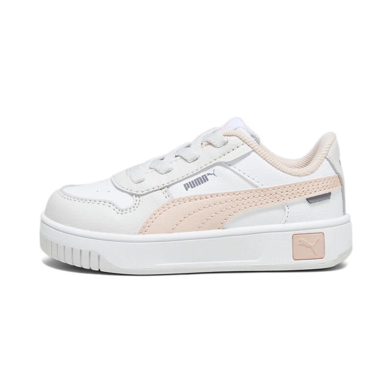 Baskets Carina Street Bébé PUMA White Rose Dust Feather Gray Pink