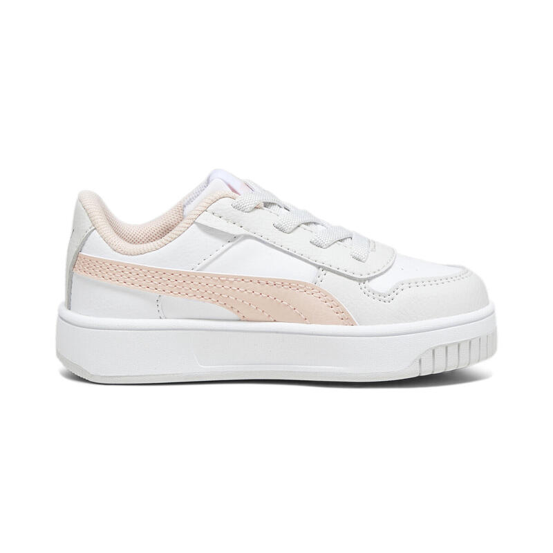 Baskets Carina Street Bébé PUMA White Rose Dust Feather Gray Pink