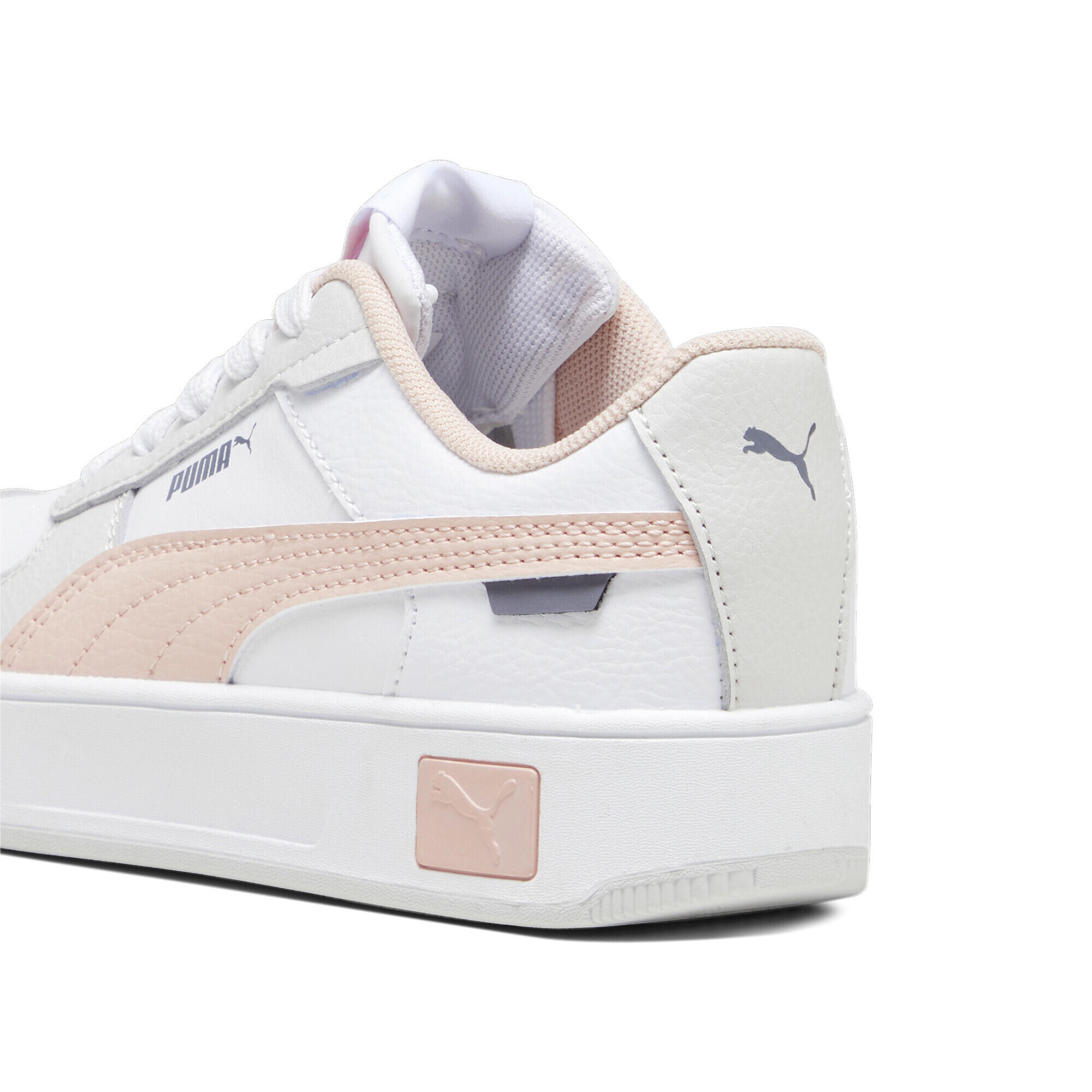 Carina Street Sneakers Mächen PUMA White Rose Dust Feather Gray Pink 2/6