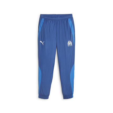 Pantalones de fútbol OM prepartido PUMA Team Royal Clyde Blue