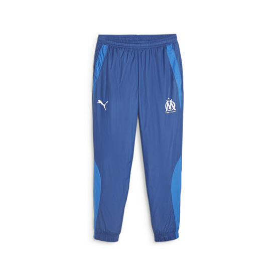 Pantalones de fútbol OM prepartido PUMA Team Royal Clyde Blue