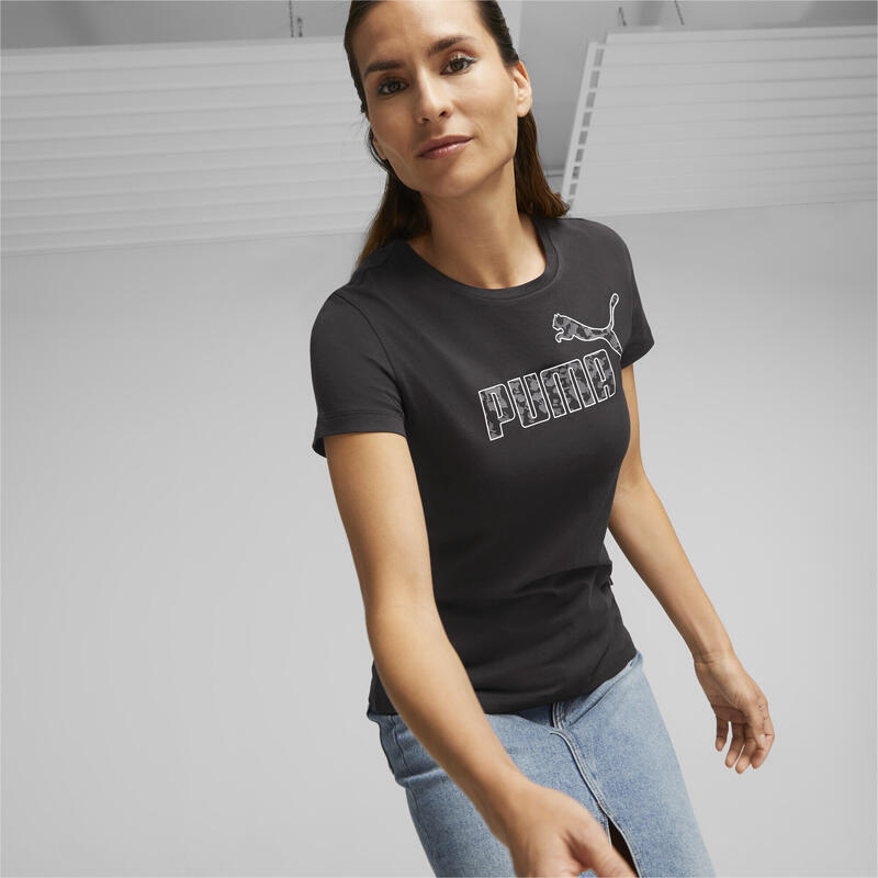 Camiseta ESS+ ANIMAL Mujer PUMA Black