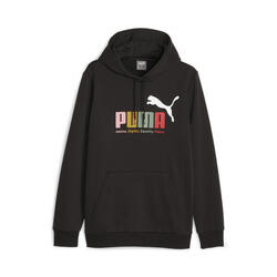 Hoodie polaire multicolore ESS+ PUMA Black