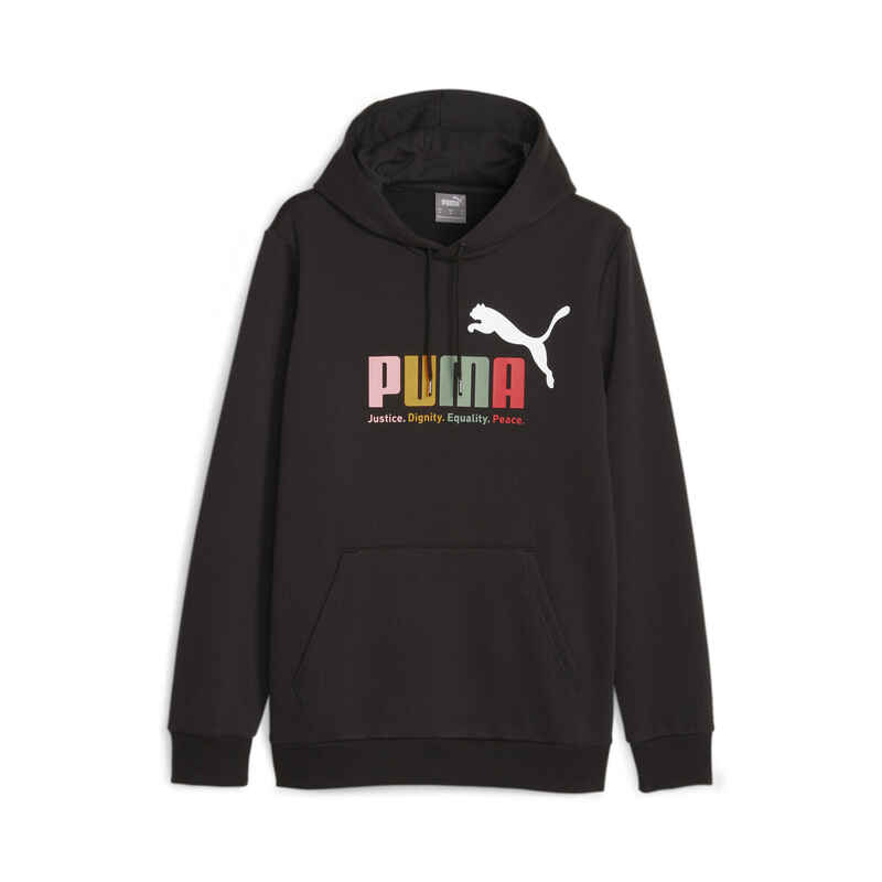 ESS+ Multicolor Hoodie FL Herren PUMA Black