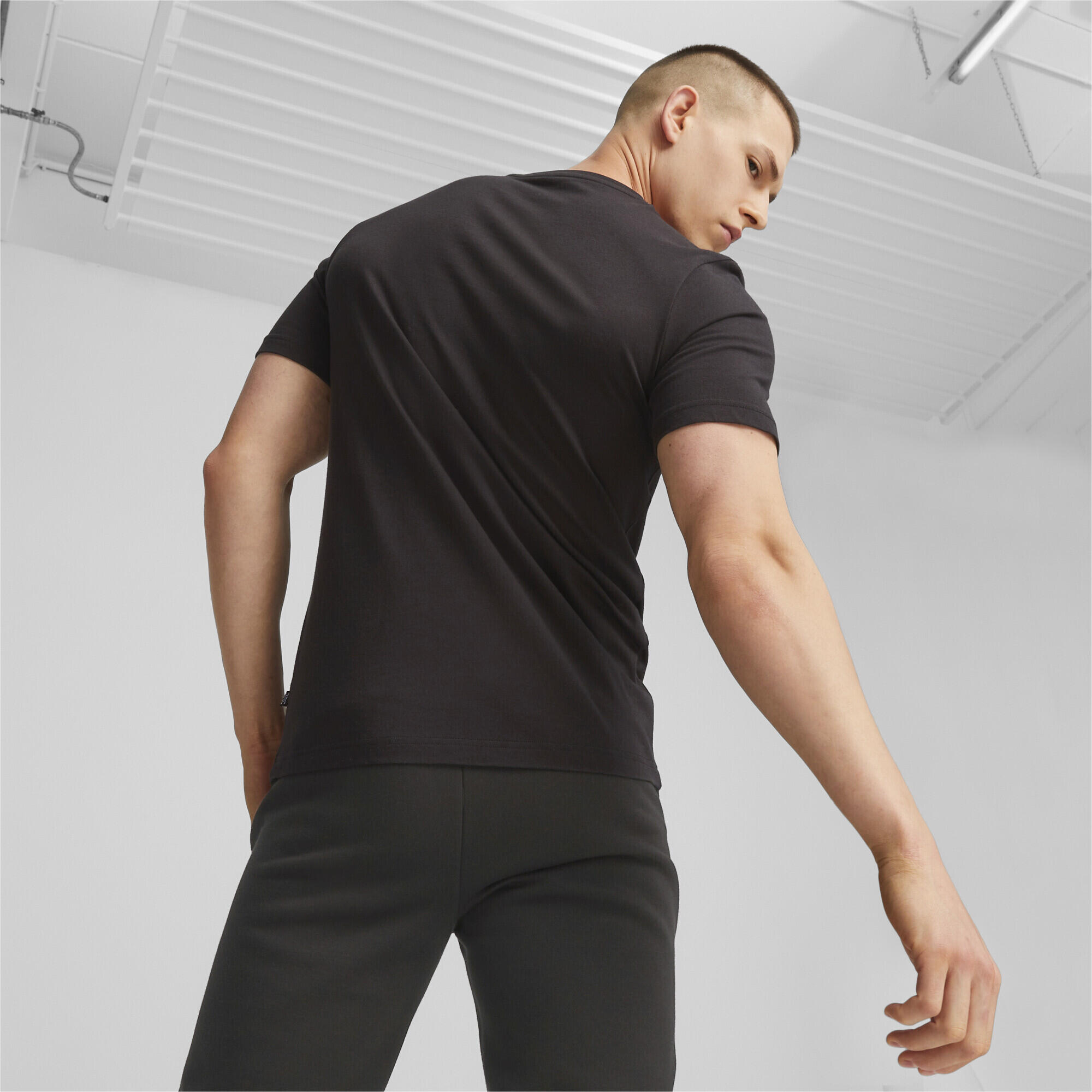 Camiseta ESS+ multicolor Hombre PUMA Black 4/5