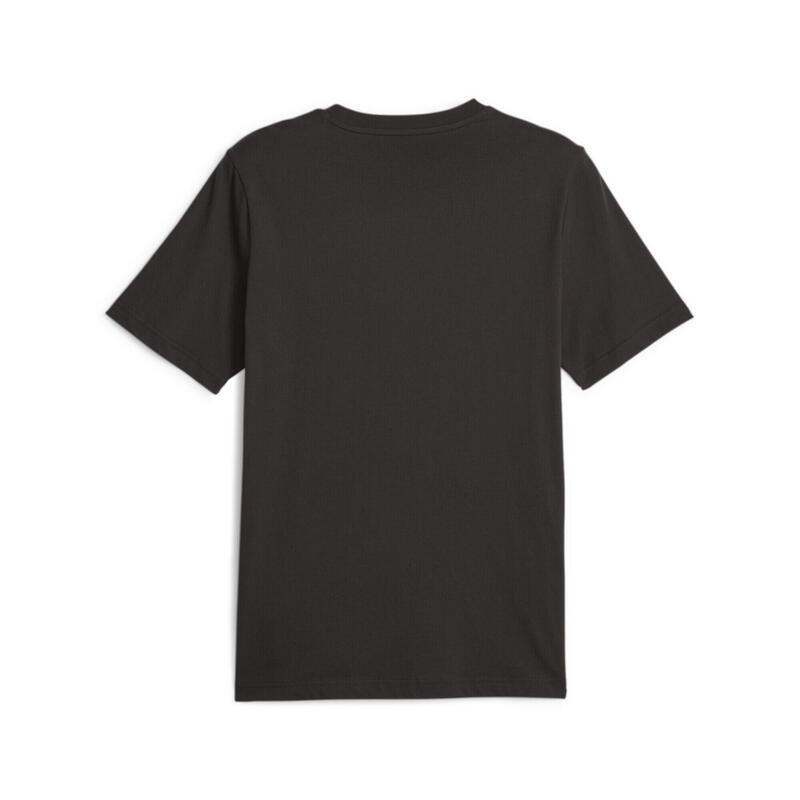 T-Shirt PUMA ESS+ Multicolorida para homem Preto