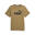T-shirt Essentials Logo PUMA Toasted Beige para homem