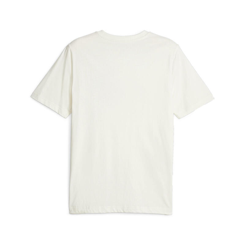 T-shirt PUMA Warm White multicolorida ESS+ para homem