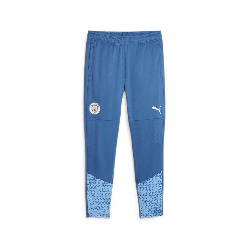 Manchester City sweatpants voor voetbaltraining PUMA Lake Blue Team Light