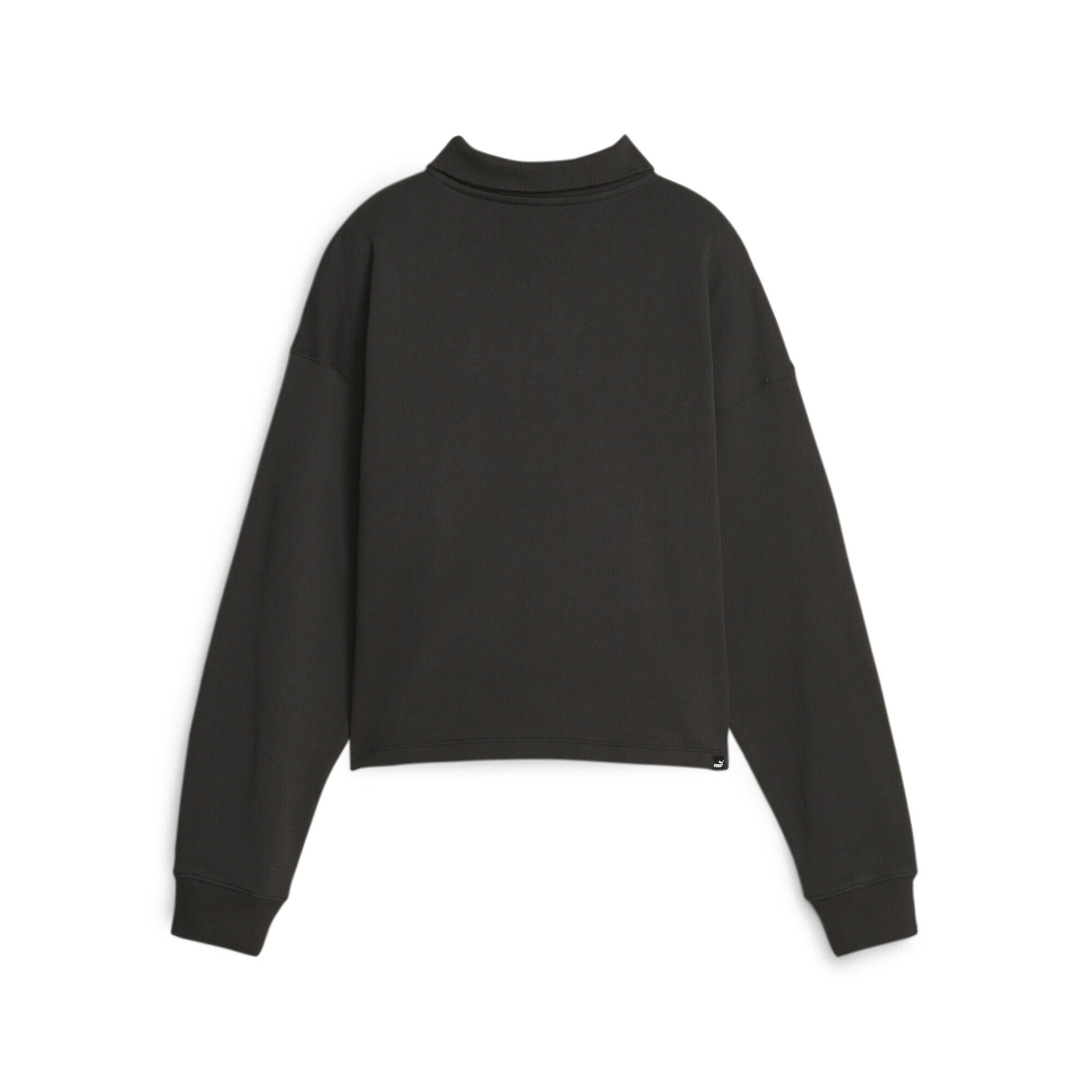Sweat à demi-fermeture zippée et col montant HER Femme PUMA Black 6/6