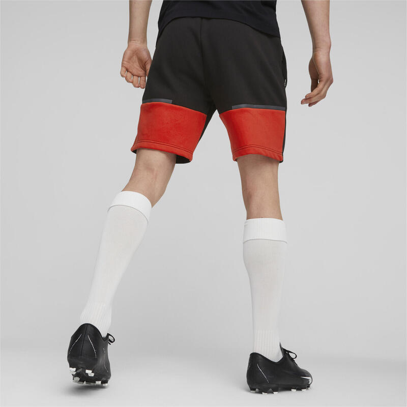AC Milan Casuals voetbalshort PUMA Black For All Time Red