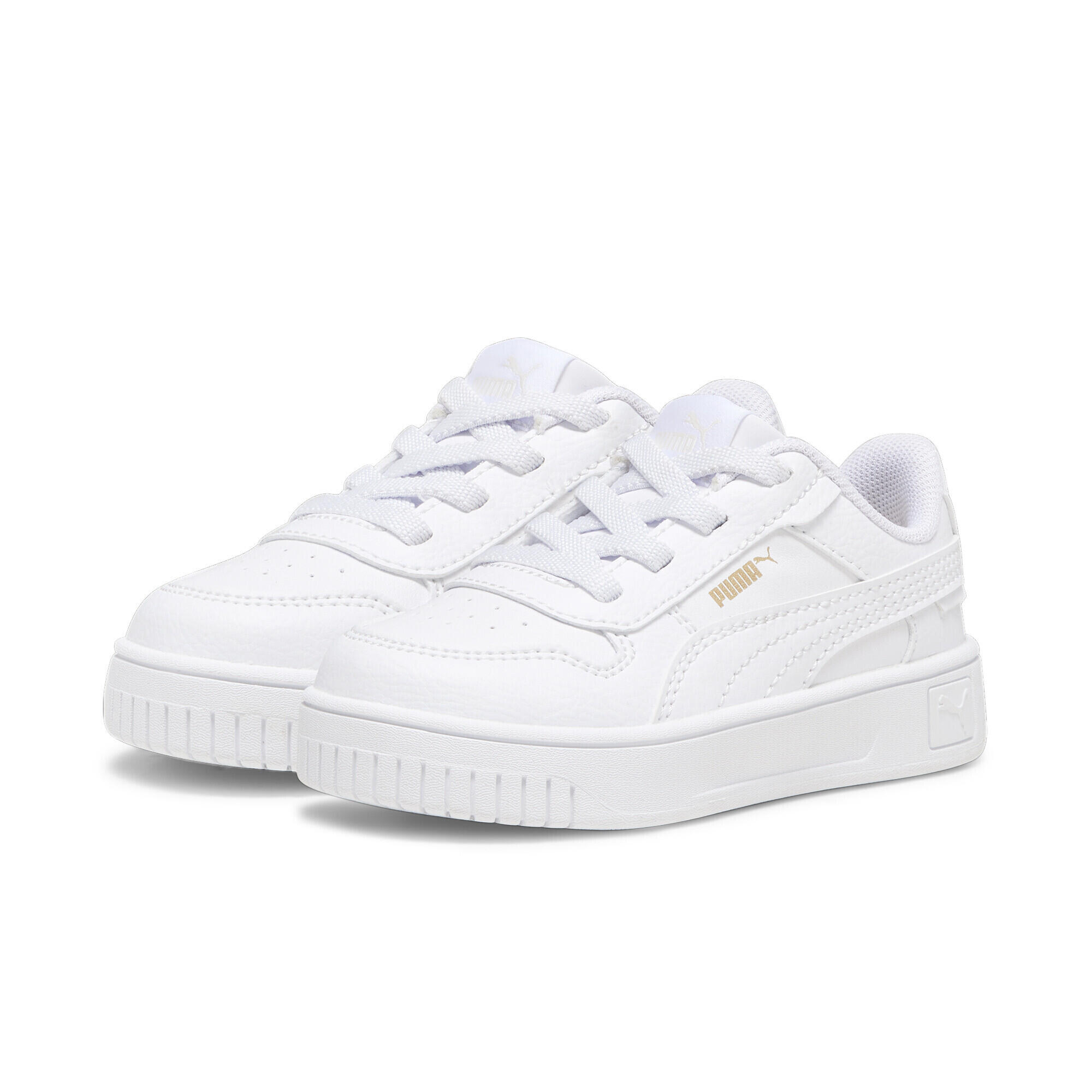 Sneakersy Carina Street dla małych dzieci PUMA White Gold